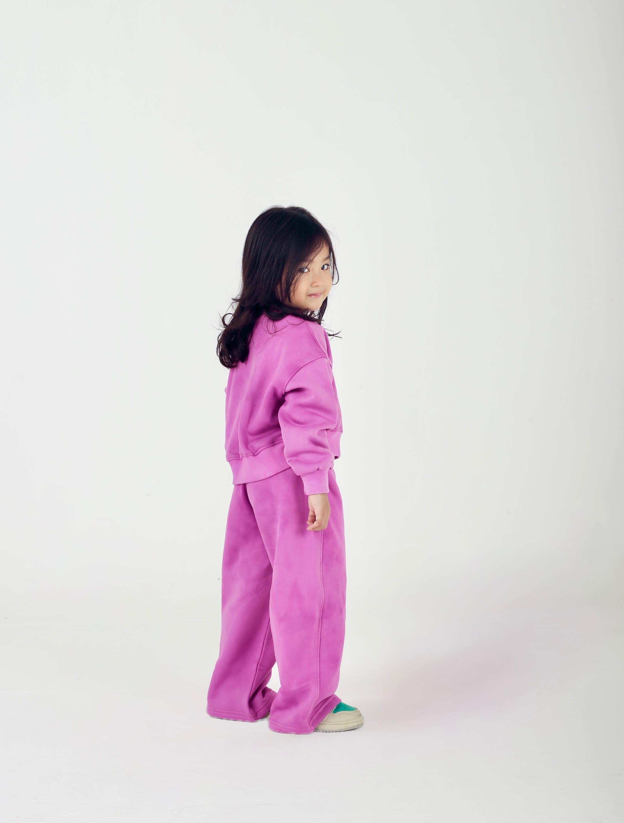 Pink Tie-Dye Girls Set