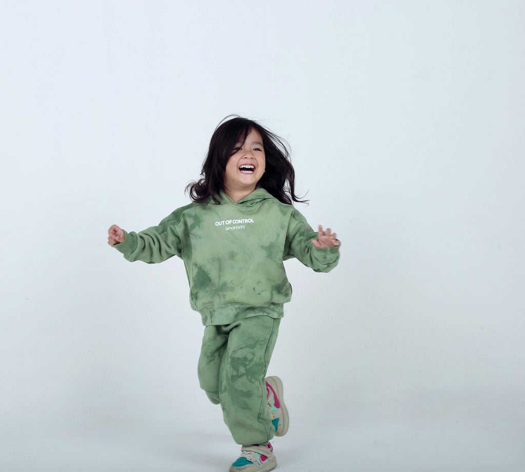 Green Tie-Dye Unisex Set