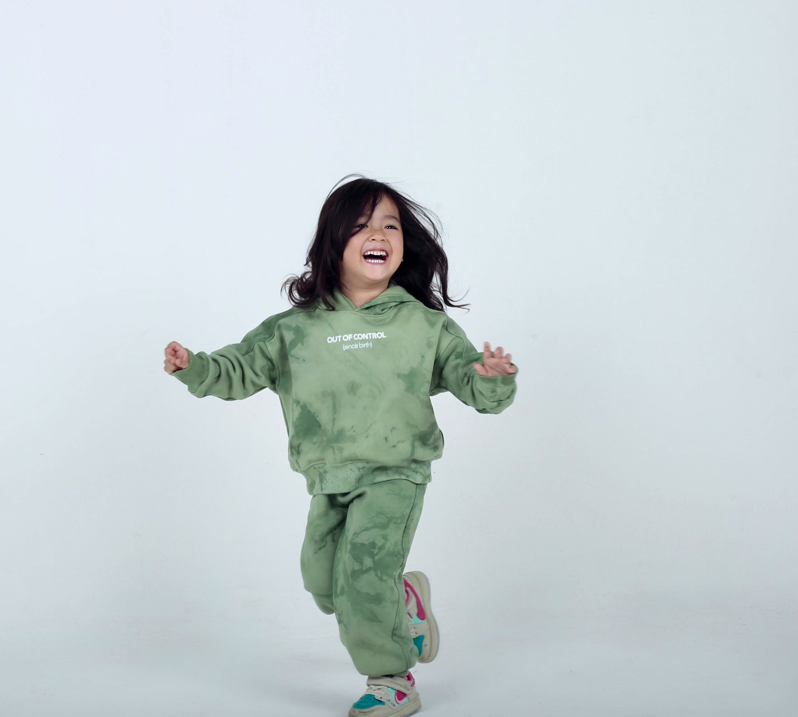 Green Tie-Dye Unisex Set